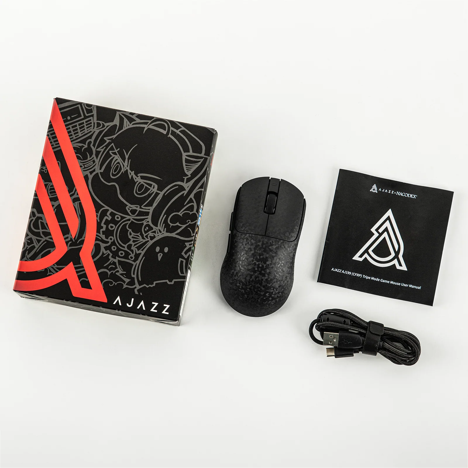 AJAZZ AJ199 Carbon Fiber Mouse - Image 8